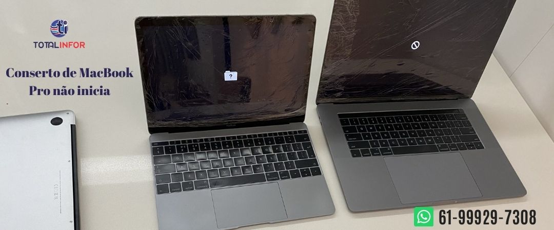 assistencia MacBook Pro não inicia