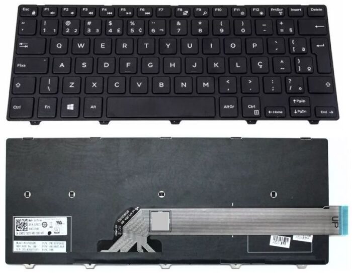 Teclado Dell 14 3442 5458 5448 Nsk-Lq... Total Infor