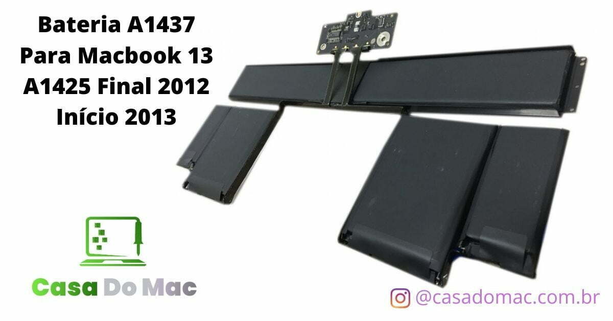 Compatível Com: Macbook Pro Retina 13&Quot; A1425 Late 2012 Macbook Pro Retina 13&Quot; A1425 Early 2013