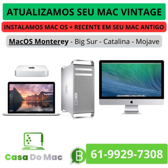 Atualizar O Macos No Mac Antigo - Casa Do Mac 6199929-7308